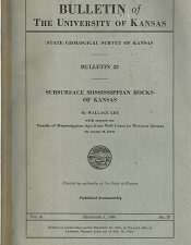 Bulletin of the University of Kansas Geological Survey – Bulletin 33
