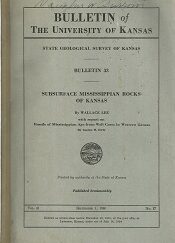 Bulletin of the University of Kansas Geological Survey – Bulletin 33