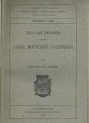 Iron-Ore Deposits of the Eagle Mountains, California