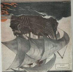 Relief Society Magazine owned by Elder Joseph F. Merrill