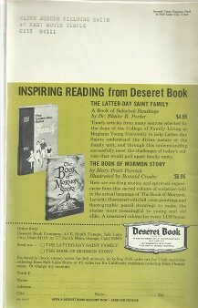 Relief Society Magazine owned by Elder Joseph Fielding Smith