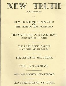 New Truth by K. E. Farnsworth