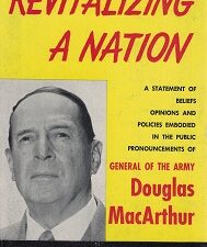 Book by General Douglas MacArthur ~ With Signed Letter from U. S. Congressman, Ralph W. Gwinn of New York