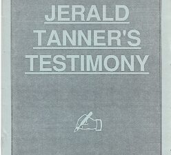 Samuel W. Taylor’s Copy of:  Jerald Tanner’s Testimony