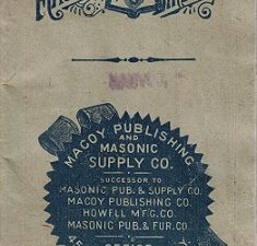 Masonic Directory ~ Masonic Goods ~ Tiny Booklet ~ Macoy Publishing and Masonic Supply Co.