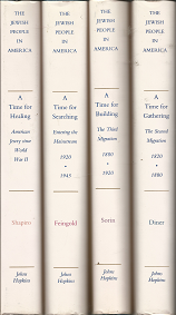 The Jewish People in America: Four Volume set, 2-5[Set]