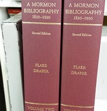 A Mormon Bibliography 1830-1930 ~ 2 Volume Set ~ Second Edition, Revised & Enlarged
