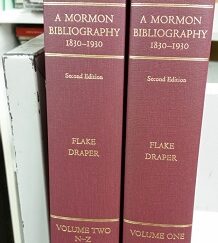 A Mormon Bibliography 1830-1930 ~ 2 Volume Set ~ Second Edition, Revised & Enlarged