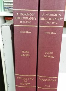 A Mormon Bibliography 1830-1930 ~ 2 Volume Set ~ Second Edition, Revised & Enlarged