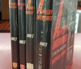 4 Books by Michael Innes: Appleby Intervenes, Awkward Lie, Appleby File, Appleby’s Other Story