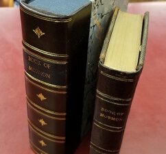 1874 — Book of Mormon — RLDS Edition ~ Lamoni, Iowa — In Nice Clam Shell Box