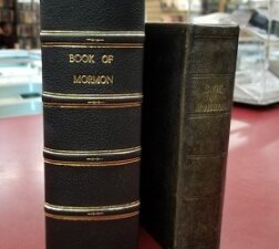 1871 ~ Book of Mormon ~ First Salt Lake City Edition ~ Leather