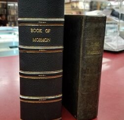 1871 ~ Book of Mormon ~ First Salt Lake City Edition ~ Leather