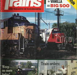 Trains: the Magazine of Railroading: November, 1986, Vol. 47, No. 1