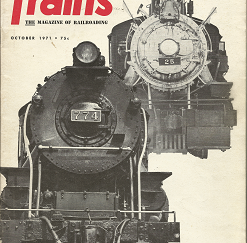 Trains: The Magazine of Railroading: October, 1971, Vol. 31, No. 12