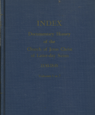 Index: Documentary History, 1830-1848, Volumes 1-7 – Brigham H. Roberts