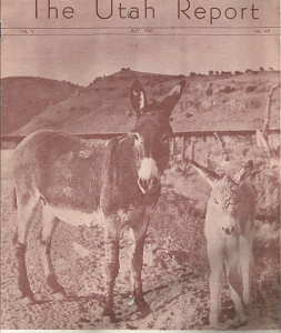 the Utah Report: July, 1967, Volume 5, Number 7