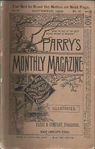 Parry’s Monthly Magazine: September, 1890, Volume 6, Number 12
