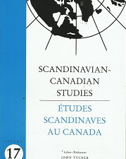 Scandinavian-Canadian Studies: Volume 17, 2006-2007 – John Tucker