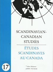 Scandinavian-Canadian Studies: Volume 17, 2006-2007 – John Tucker
