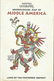 Archaeological Map of Middle America: Land of the Feathered Serpent