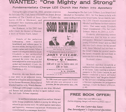 Salt Lake City Messenger: Issue Number 101, October 2003