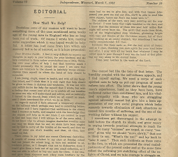 The Saints Herald: Vol. 70, No. 10, March 7, 1923