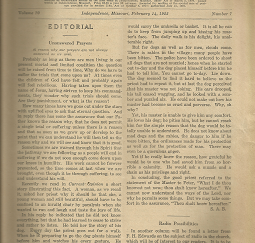 The Saints’ Herald: Vol. 70, No. 7, February 14, 1923