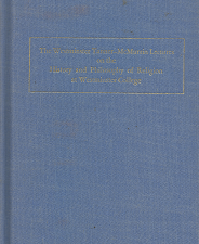 The Westminster Tanner-McMurrin Lectures: Philosophy of Religion – Martin E. Marty