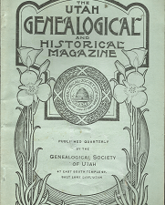 The Utah Genealogical and Historical Magazine: Volume 16, Number 1, January 1925