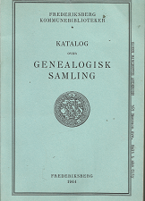 Katalog Over Genealogisk Samling (Danish) (1944)