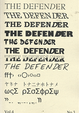 The Defender: Volume 4, Number 3