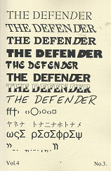 The Defender: Volume 4, Number 3