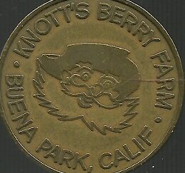 Knott’s Berry Farm Good Luck Coin