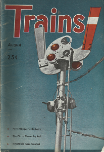 Trains: Volumes 5, Number 10, August, 1945