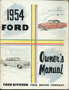 1954 Ford Owner’s Manual