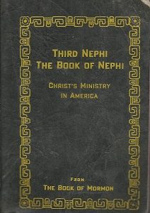 1946 ~ Third Nephi, Book of Nephi ~ Very Small Softcover — Black Softbound