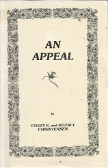 An Appeal (1979) ~ by Culley K. and Beverly Christensen