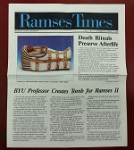 Ramses Times Newspaper: October 25 – April, 1986 (Vol. 1, No. 3) (1986)