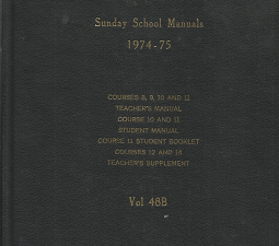 Sunday School Manuals 1974-75 (Vol. 48B)