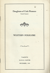 Western Folklore (1948) ~ Compiled by Kate B. Carter