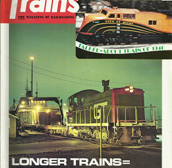 Trains Magazine: 1975 [Partial Set]