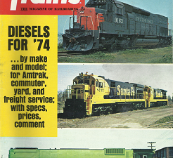 Trains Magazine: 1974   [Partial Set]