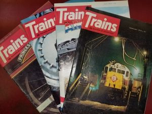 Trains Magazine ~ 4 Issues From 1976