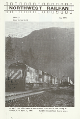 Northwest Railfan: 37 various issues   [Partial Collection]
