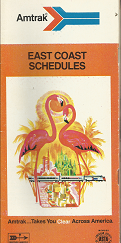 Amtrak East Coast Schedules: Effective October 2, 1973