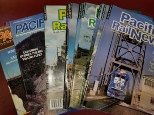 17 Misc. Issues: Pacific RailNews Magazines