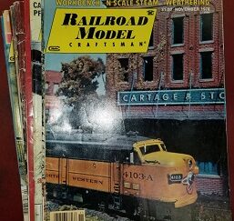 15 Misc. Issues ~ Railroad Model Craftsman Magazines