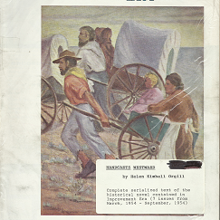 Improvement Era --  7 Issues -- March 1954 thru September 1954 -- All of the "Handcarts Westward" Series Included -- Helen Kimball Orgill