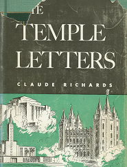 The Temple Letters – Claude Richards ~ Hardbound